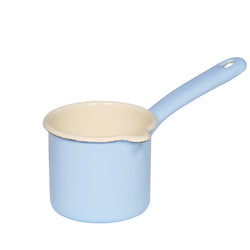 Schnabeltopf mit Stiel, Riess, blau, 9cm 0,5L