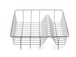 Spülkorb aus Edelstahl 33 x 33 cm - Kochtail