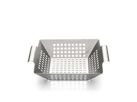 Grillkorb aus Edelstahl 21 x 21 cm - Kochtail