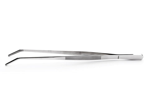 Grillpinzette gewinkelt 30 cm