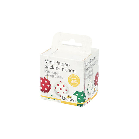 Mini-Papierbackförmchen, Sterne, Ø 4,5 cm, 100 Stück - Kochtail
