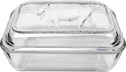 Butterdose mit Deckel 'Kuh', 17x10,5 cm - Kochtail