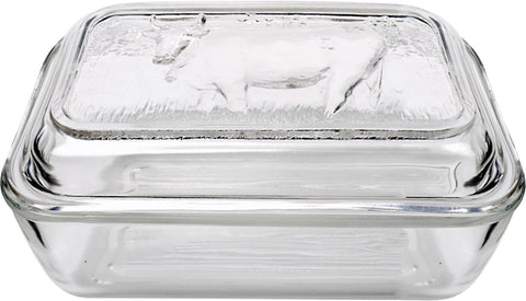 Butterdose mit Deckel 'Kuh', 17x10,5 cm - Kochtail