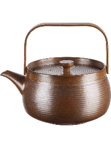 ASA Teekanne mit Holzgriff japandi, braun, 1,5 Liter n