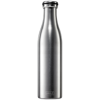 Isolier-Flasche, Edelstahl, 0,75 L - Kochtail