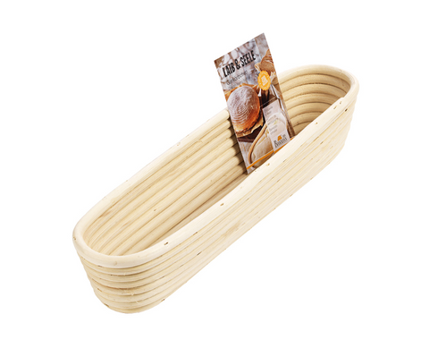 Gärkörbchen länglich 'Baguette', 37 x 8,5 cm, für Brote bis 750 g n