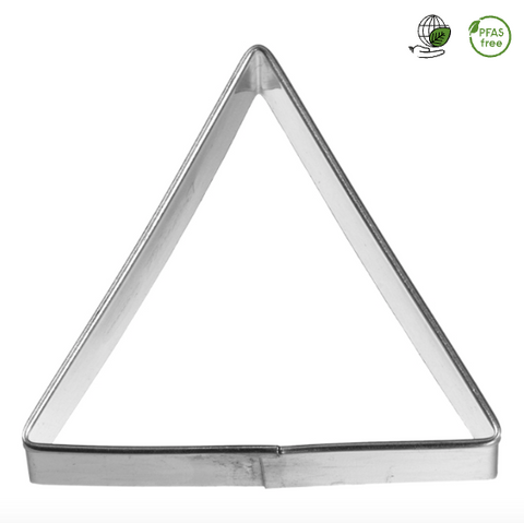Ausstechform 'Dreieck', 5,5 cm, Weißblech                n