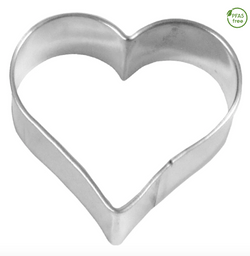 Ausstechform 'Herz', 3 cm, Edelstahl                 n