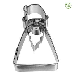 Ausstechform 'Weihnachtsmann geometrisch', 6,5 cm, Edelstahl         n