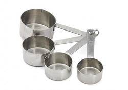 de Buyer Satz von 4 Messbechern 60-80-125-250 mL - Kochtail