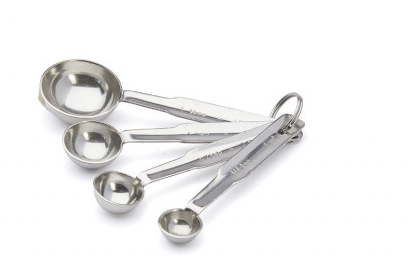 de Buyer Satz von 4 MESSLöFFELN 1-2,5-5-15 mL - Kochtail