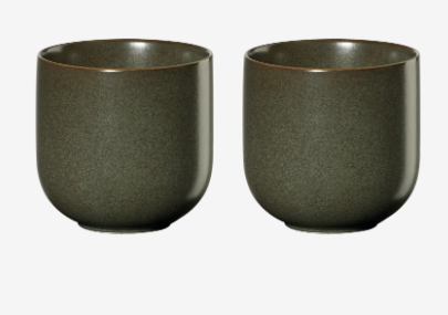 ASA 2er Set Teebecher Coppa "Nori" (grün) - Kochtail