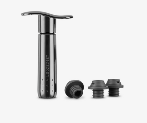 Le Creuset Weinpumpe aus Metall, WA-137, Black Nickel - Kochtail