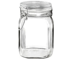 Fido Einmachglas quadratisch, 1 Liter - Kochtail