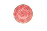 KitchenCraft Bowl Red and Pink Victorian Style Print