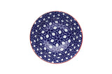 KitchenCraft Bowl Blue Floral Geometric Print - Kochtail