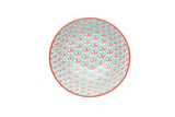 KitchenCraft Bowl Bright Green Geometric Print - Kochtail