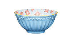 KitchenCraft Bowl, Pale Blue Detailed - Kochtail