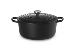 Le Creuset Bräter 28 cm, schwarz matt