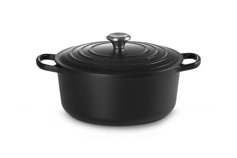 Le Creuset Bräter 28 cm, schwarz matt