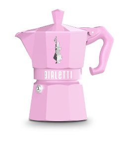 Bialetti Moka Exclusive rosa - verschiedene Größen - Kochtail
