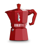 Bialetti Moka Exclusive rot - verschiedene Größen - Kochtail