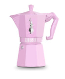 Bialetti Moka Exclusive rosa - verschiedene Größen - Kochtail