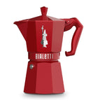 Bialetti Moka Exclusive rot - verschiedene Größen - Kochtail