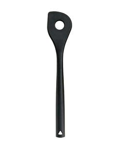 Triangle Rührlöffel mit Loch, Nylon, schwarz