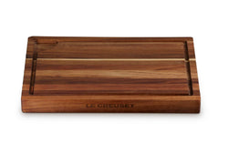 Le Creuset Schneidebrett mit Saftrille, Akazie - Kochtail