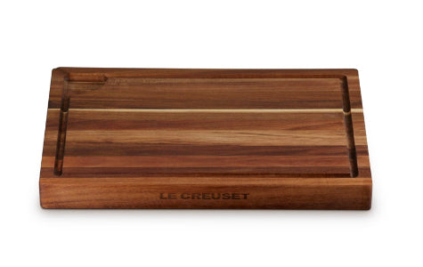 Le Creuset Schneidebrett mit Saftrille, Akazie - Kochtail