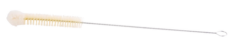 Reinigungsbürste mit Wollschopf, 28,0 cm, ø 1,5 cm - Kochtail