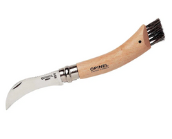 Opinel No 08 Pilzmesser mit Bürste - Kochtail