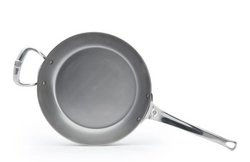 de Buyer Bratpfanne mit Gegengriff, Mineral B Pro,  Ø 32 cm