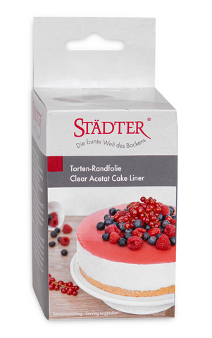 Städter Tortenrandfolie, 10 x 20 cm - Kochtail