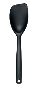 Triangle Pfannenlöffel, Nylon, schwarz - Kochtail