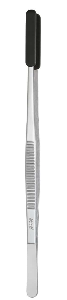 Triangle Grillpinzette mit Silikonspitzen, 30 cm