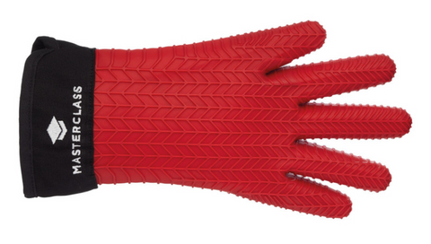 Fleece-gefütterter Silikon-Ofenhandschuh