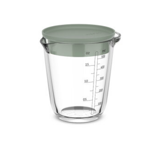 Mepal Glas-Messbecher mit Deckel, Nordic Sage, verschiedene Größen - Kochtail