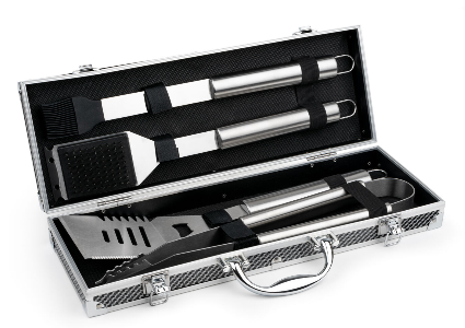 Grillkoffer, 4-teilig