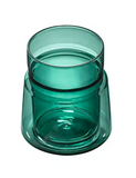 Jacob Jensen Doppelwandglas Medium 21cl, grün