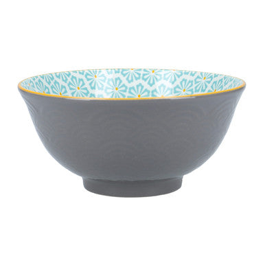 KitchenCraft Bowl Grey Arches Pattern - Kochtail