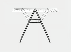 Brabantia HangOn-Wäscheständer, Matt Black, verschiedene Größen und Varianten - Kochtail