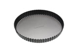 Antihaft Tarteform/Quicheform mit losem Boden, Karbonstahl , verschiedene Größen - Kochtail