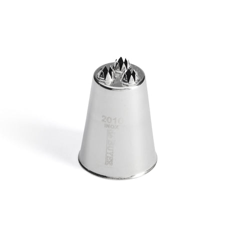 de Buyer Vermicelle Tülle, Ø 3 cm, 3 Löcher Ø 5 mm, Edelstahl