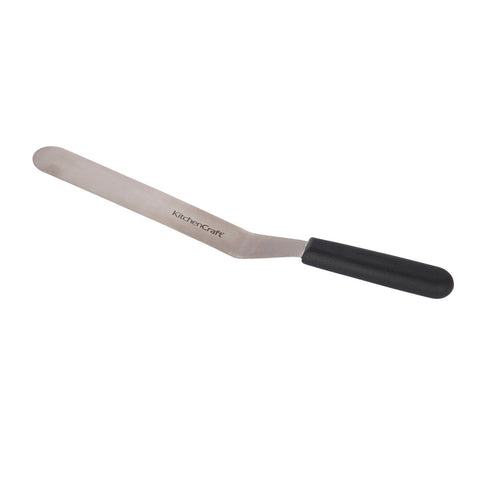Palettenmesser mit gewinkelter Klinge, Edelstahl, 37 cm - Kochtail