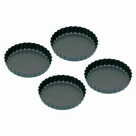 Mini Tarte-Formen Ø 10 cm, 4er-Set - Kochtail